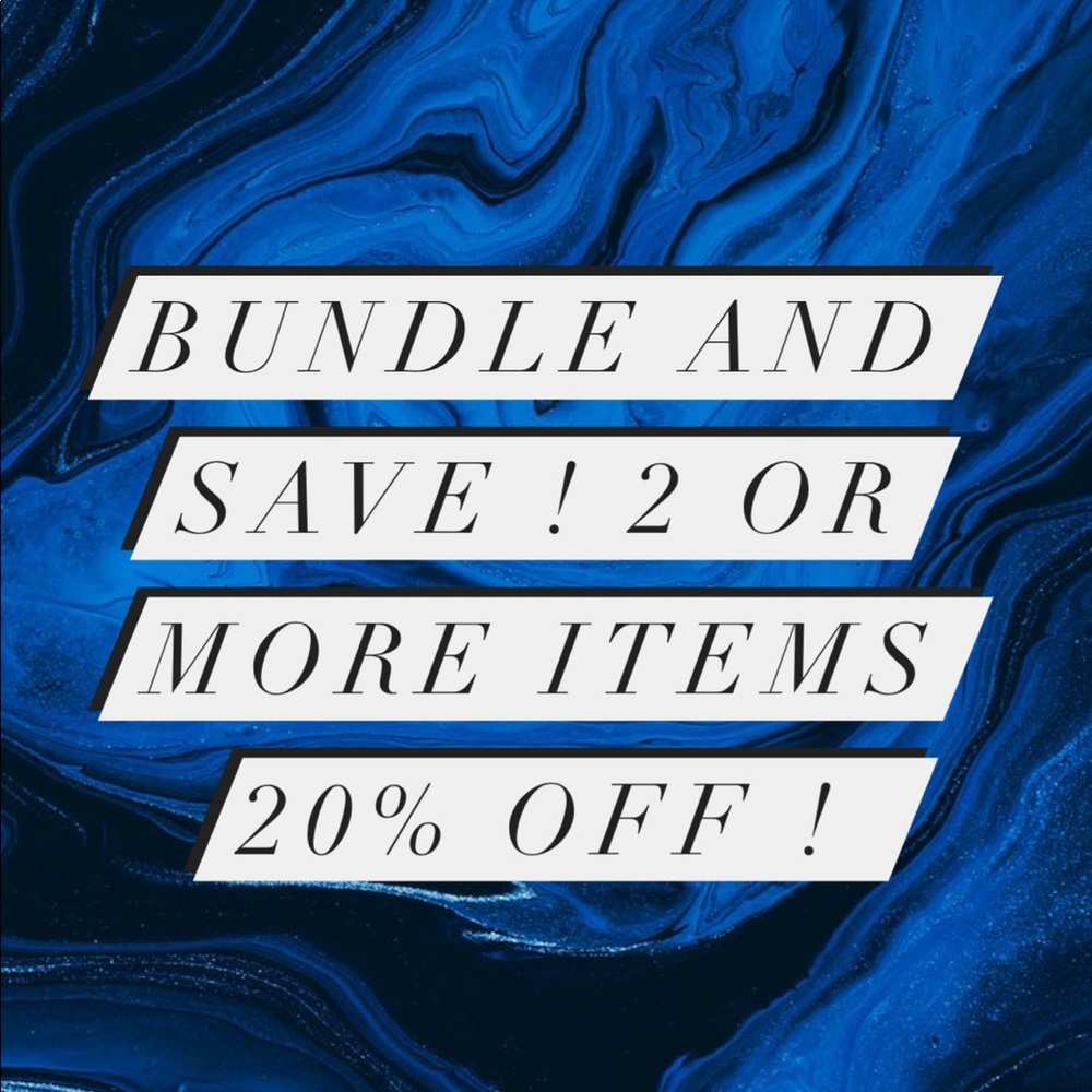 ✨BUNDLE AND SAVE SELLER DISCOUNT✨